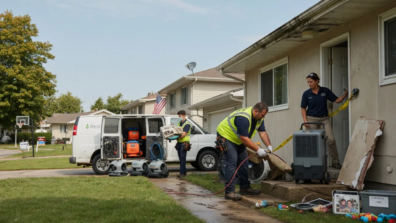 Water Damage Restoration in Fannettsburg, PA near me
